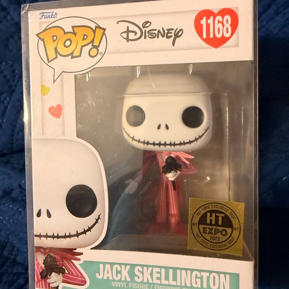 Funko Pop! Disney Jack Skellington Vinyl Figure - Red and White